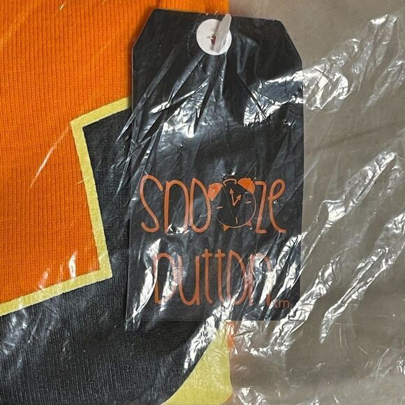 Snooze Button Pumpkin Halloween Pajama Set NWT Small - Picture 5 of 5